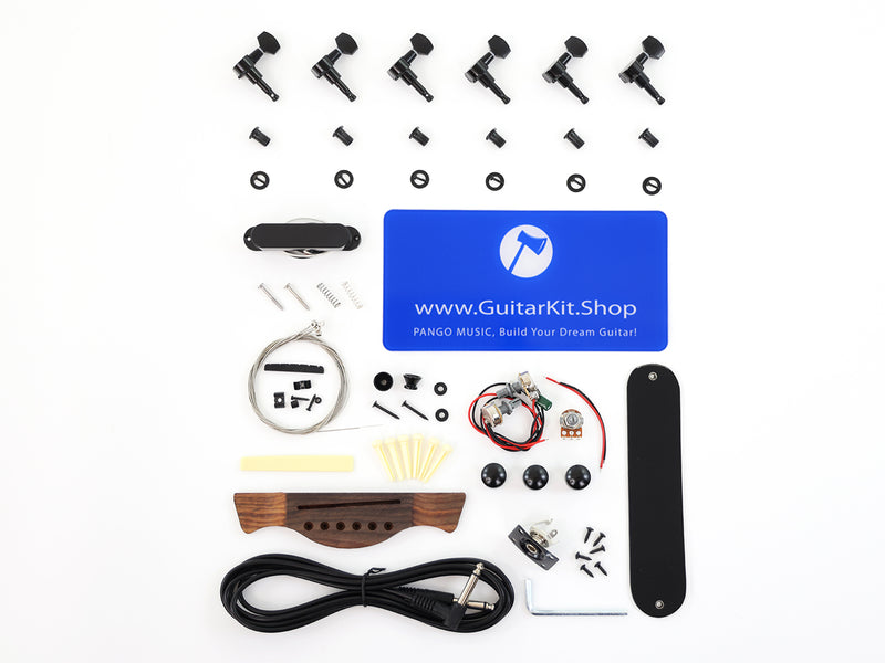 Pre-Sale TL Style DIY Electric Guitar Kit with Maple Top (PTL-051)