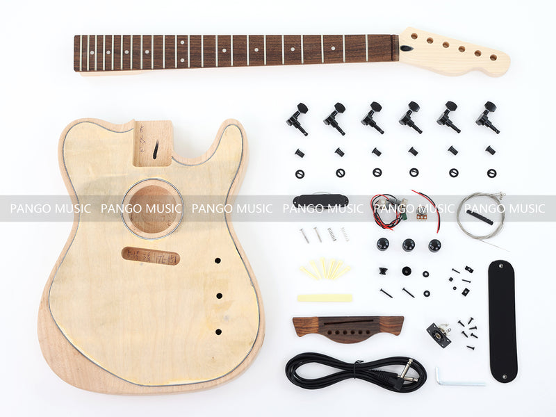 Pre-Sale TL Style DIY Electric Guitar Kit with Maple Top (PTL-051)