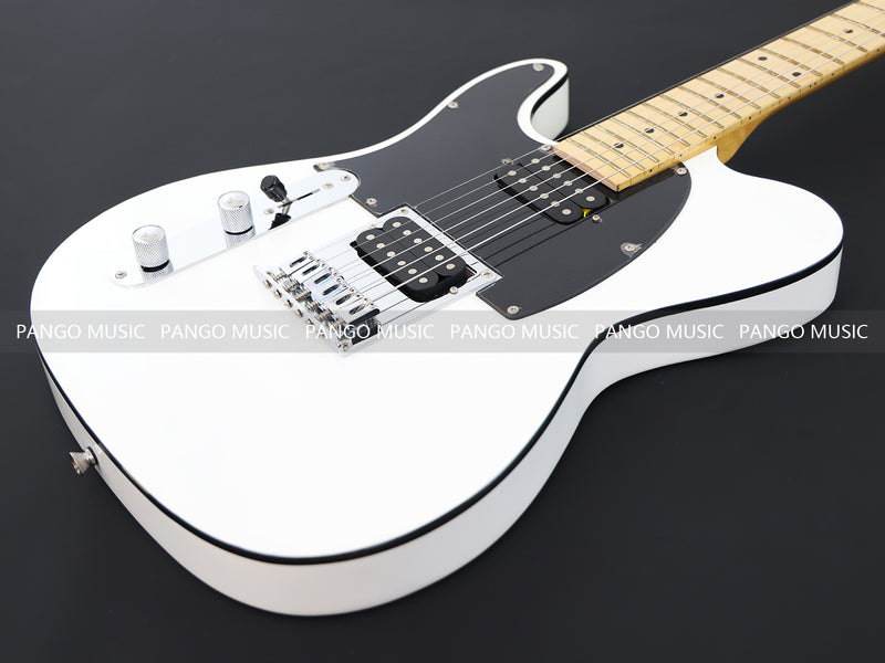TL Style Left Hand All White Electric Guitar (PRH-025, Limited Edition)