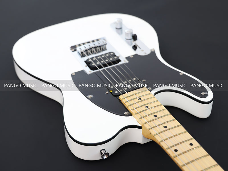 TL Style Left Hand All White Electric Guitar (PRH-025, Limited Edition)