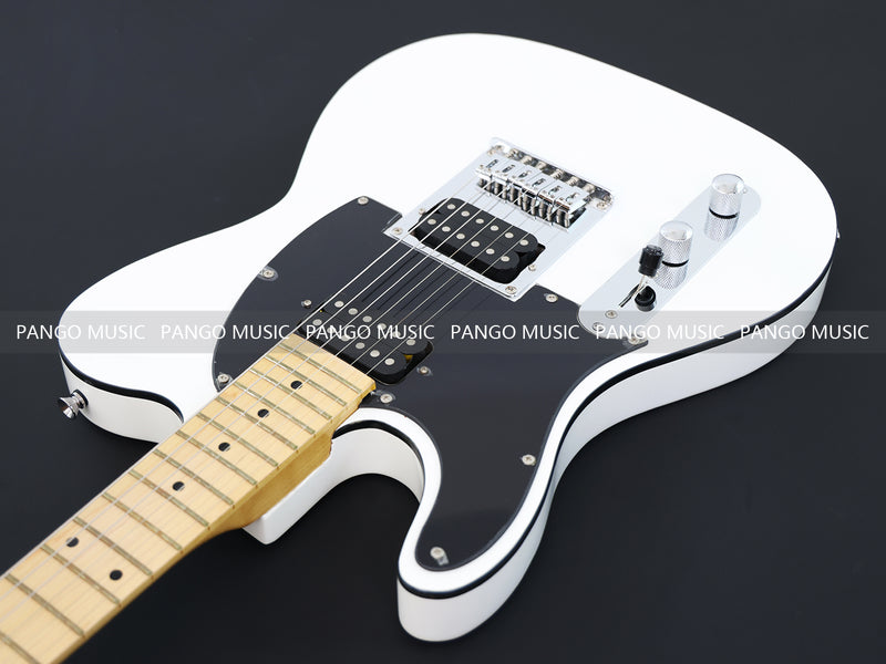 TL Style Left Hand All White Electric Guitar (PRH-025, Limited Edition)