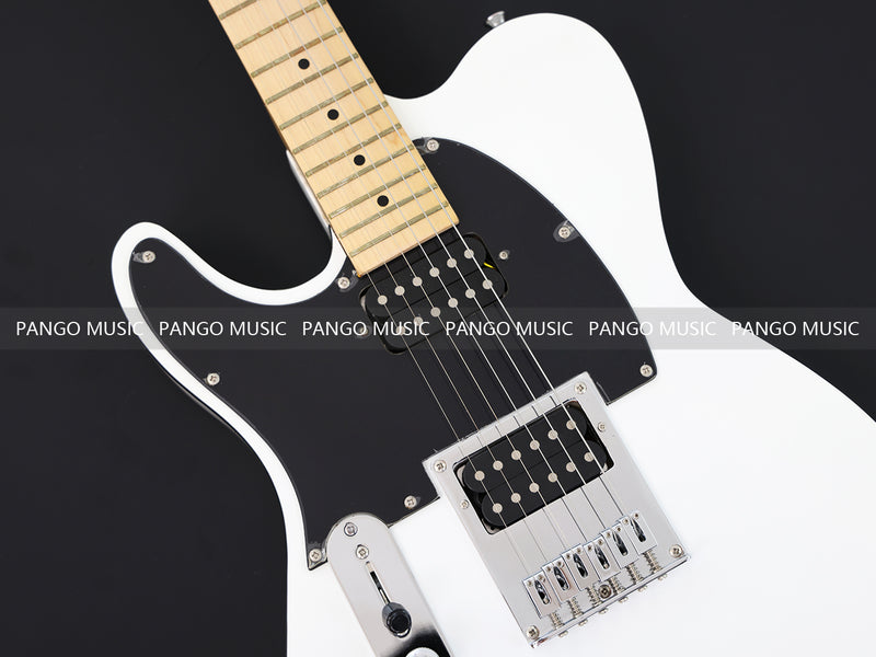 TL Style Left Hand All White Electric Guitar (PRH-025, Limited Edition)