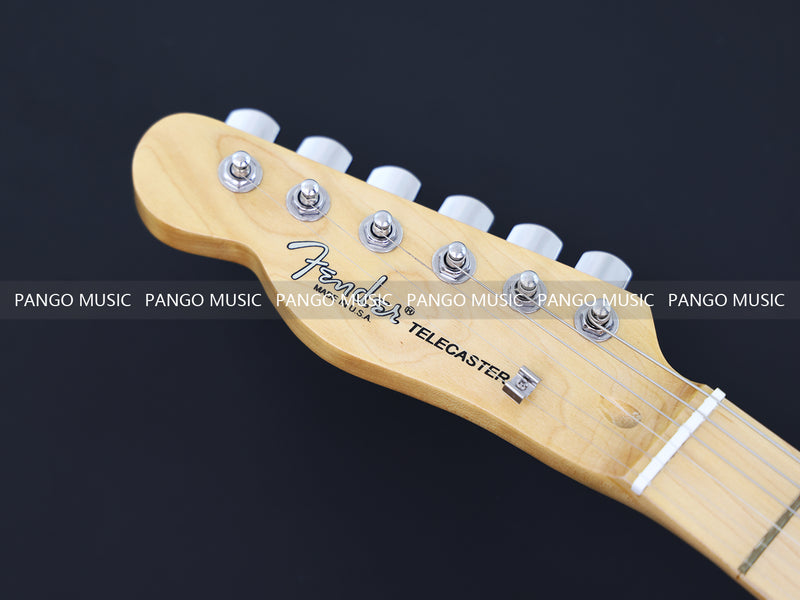 TL Style Left Hand All White Electric Guitar (PRH-025, Limited Edition)