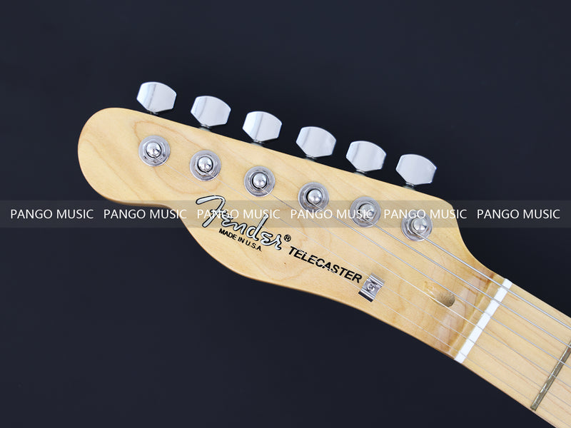 TL Style Left Hand All White Electric Guitar (PRH-025, Limited Edition)