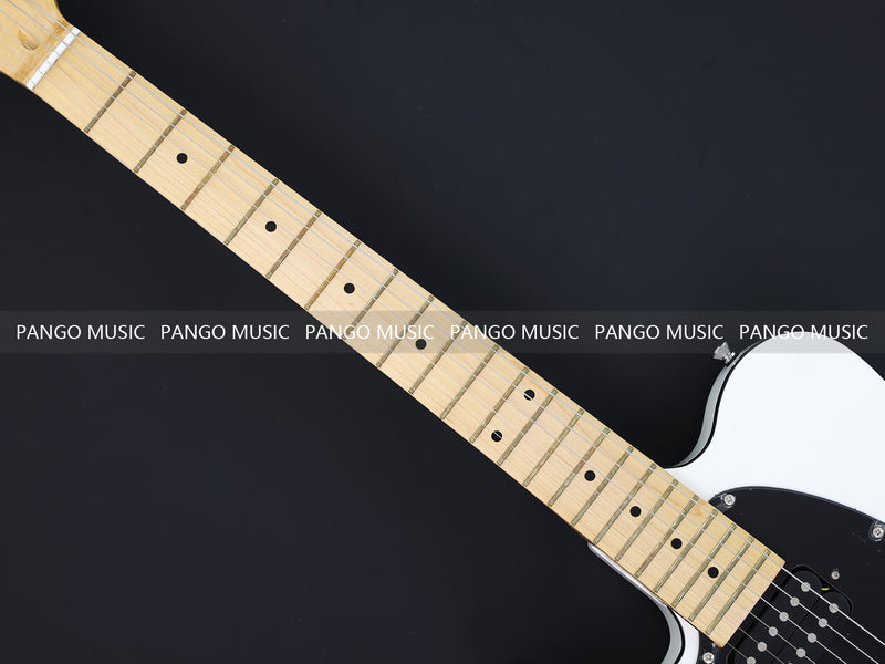 TL Style Left Hand All White Electric Guitar (PRH-025, Limited Edition)