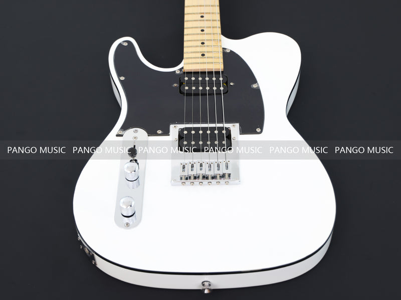 TL Style Left Hand All White Electric Guitar (PRH-025, Limited Edition)