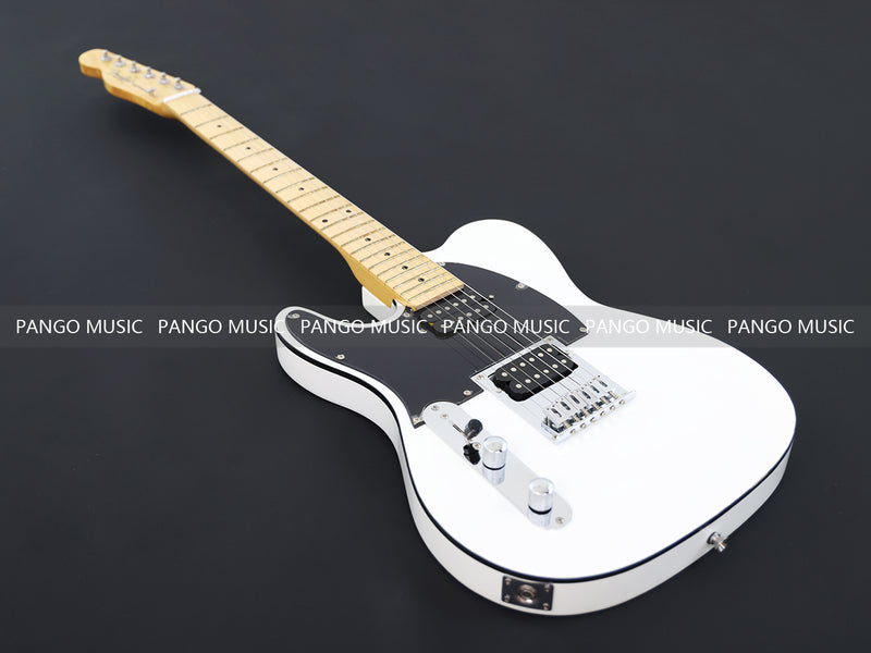 TL Style Left Hand All White Electric Guitar (PRH-025, Limited Edition)
