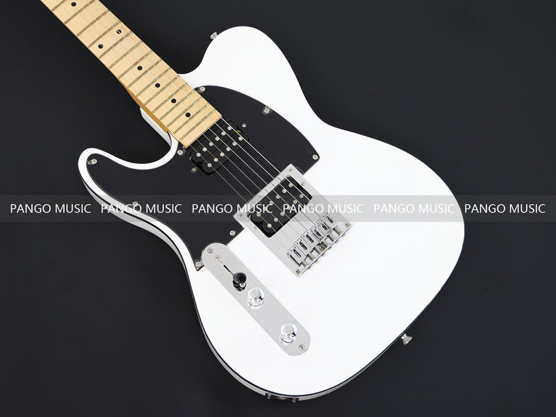 TL Style Left Hand All White Electric Guitar (PRH-025, Limited Edition)