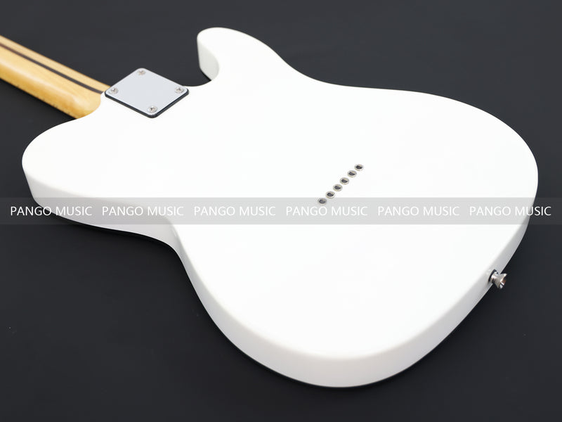 TL Style Left Hand All White Electric Guitar (PRH-025, Limited Edition)