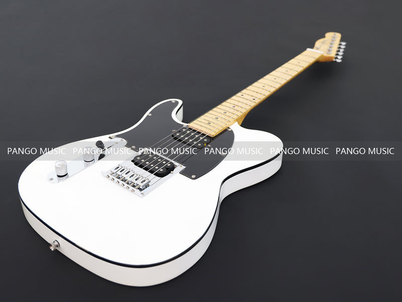 TL Style Left Hand All White Electric Guitar (PRH-025, Limited Edition)