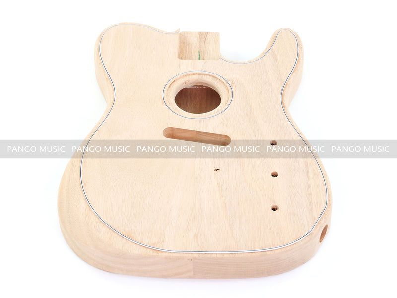 Tele Style Hollow Body DIY Acoustic-Electric Guitar Kit with Maple Top(PTL-051)