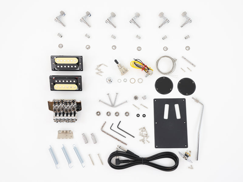 The Hardware of OIP-300 Electric Guitar Kit (OIP-300H)