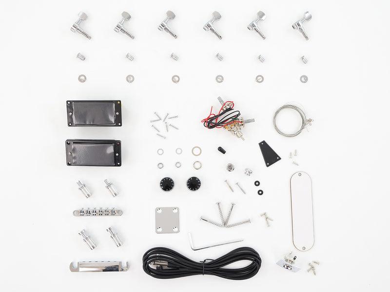 The Hardware of PEX-617 Electric Guitar Kit (PEX-617H)