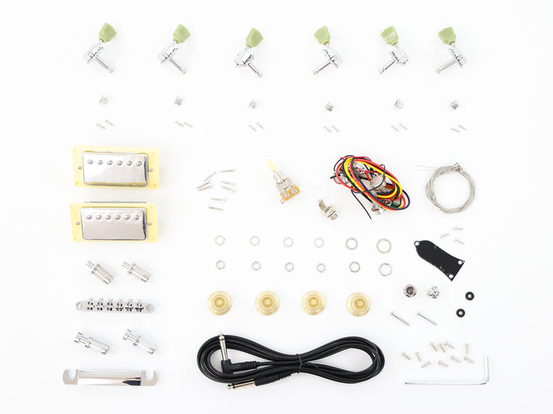 The Hardware of PL5-074 Electric Guitar Kit (PL5-074H)