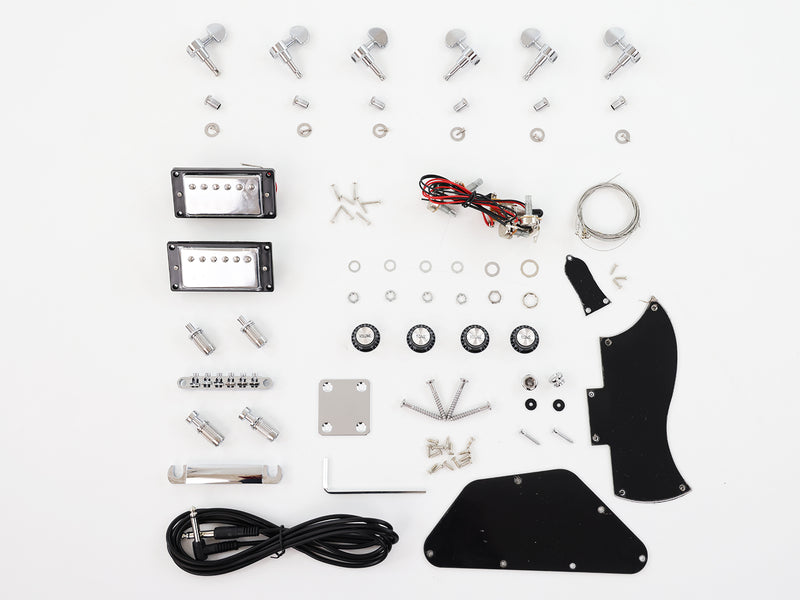 The Hardware of PSG-075 Electric Guitar Kit (PSG-075H)
