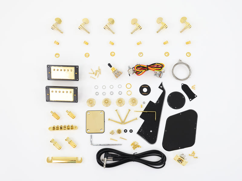 The Hardware of SDD-382 Electric Guitar Kit (SDD-382H)