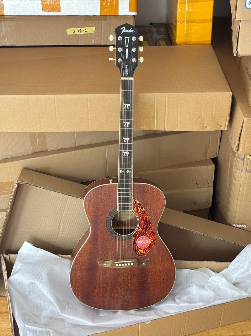 Tim Armstrong Hellcat Style 40 inch Solid Mahogany Top Acoustic Guitar (LE-553, Limited Edition)