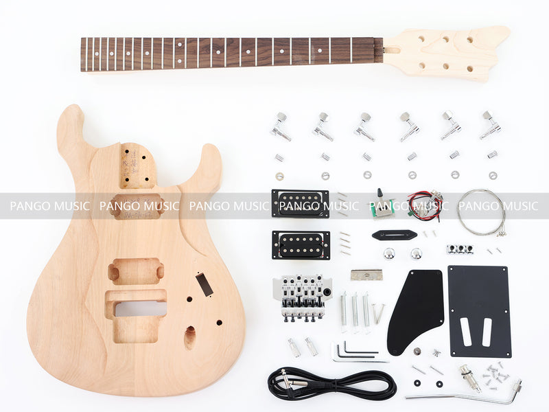 Time Machine DIY Electric Guitar Kit with Floyd Rose Style Tremolo (PTM-070-02)