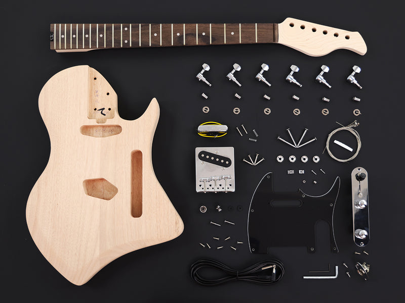 Time Machine Series 6 Strings DIY Electric Guitar Kit (PTM-099X)