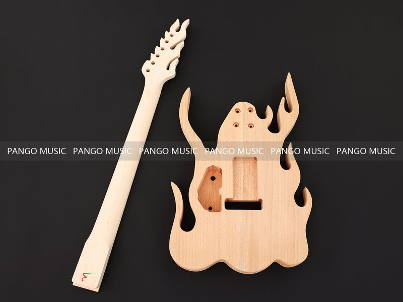 Time Machine Series Fire DIY Electric Guitar Kit (PTM-158)