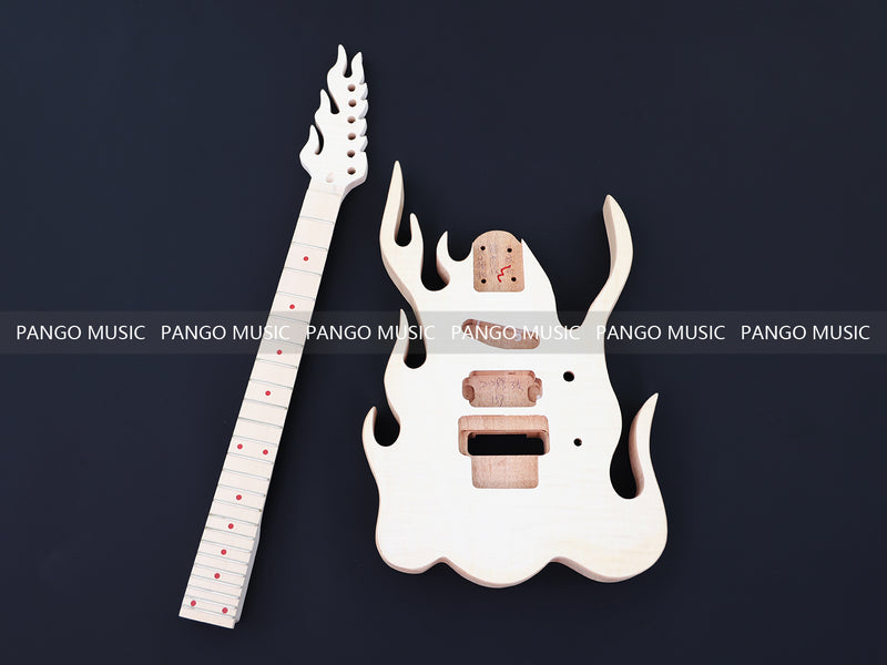 Time Machine Series Fire DIY Electric Guitar Kit (PTM-158)