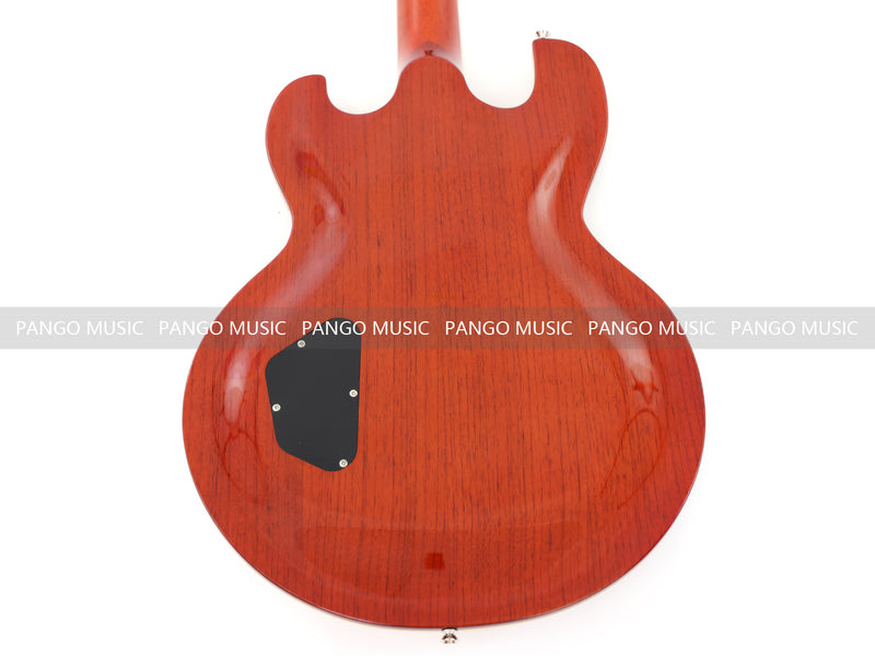 Ultra-thin Body Gold Metallic Finish Electric Guitar (070X)