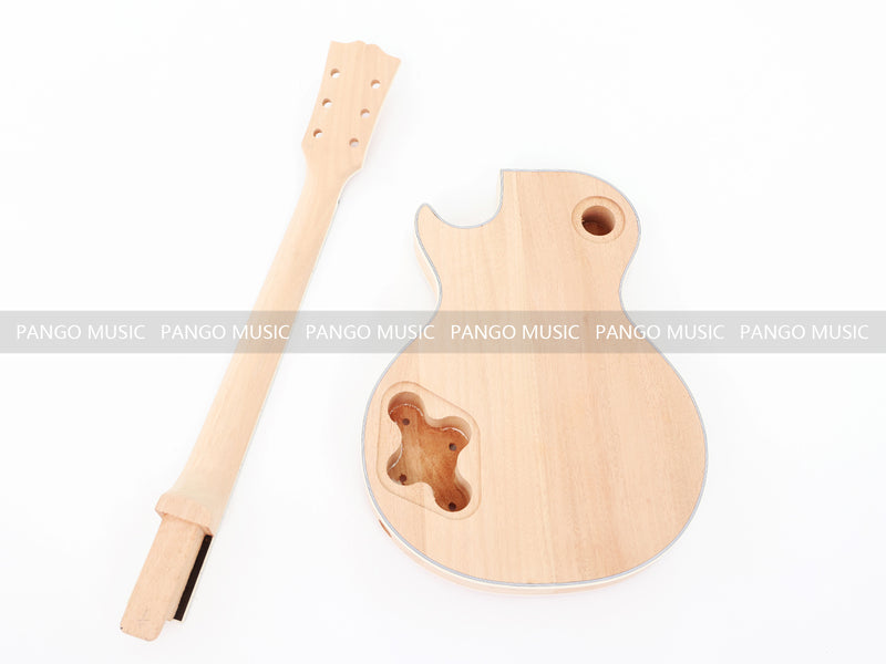 Unique Padou Veneer LP Custom DIY Electric Guitar Kit (CST-950F, Fast Shipping, Tariff-free)