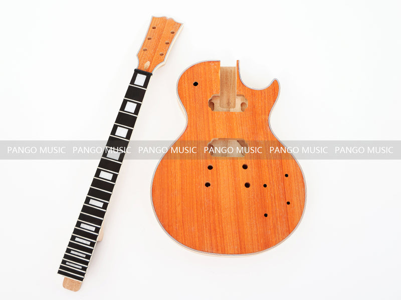 Unique Padou Veneer LP Custom DIY Electric Guitar Kit (CST-950F, Fast Shipping, Tariff-free)