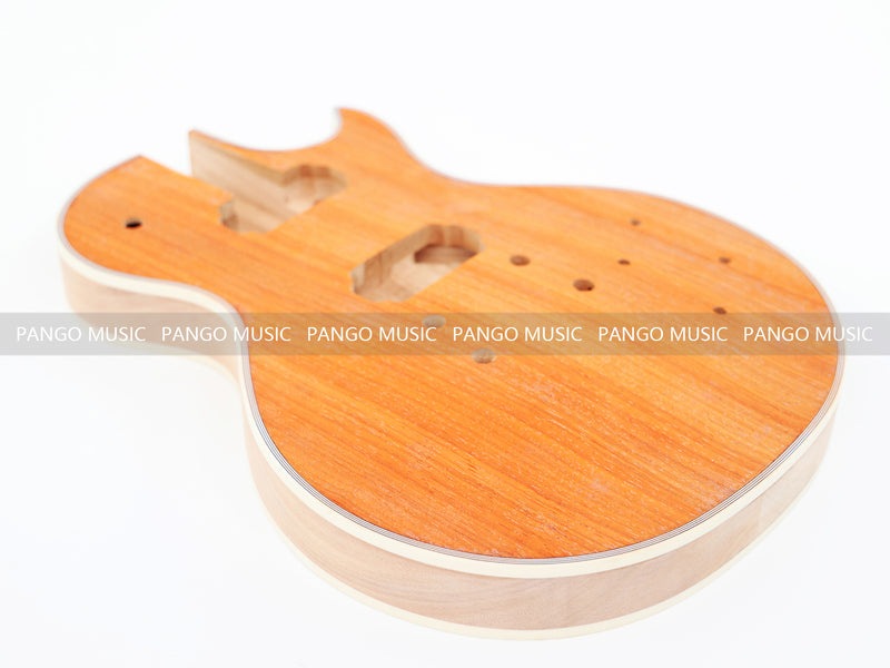 Unique Padou Veneer LP Custom DIY Electric Guitar Kit (CST-950F, Fast Shipping, Tariff-free)