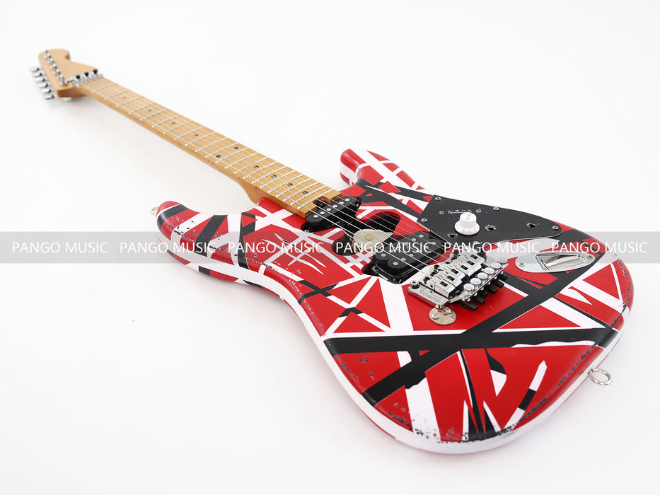 Van Halen Heavy Relic Red Electric Guitar (PHJ-625X)