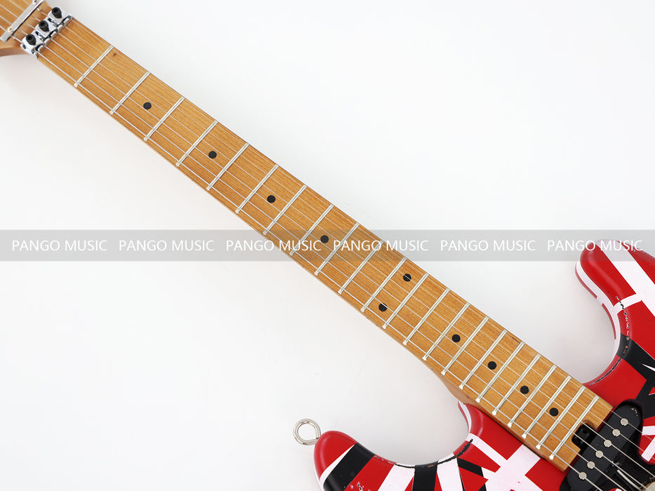 Van Halen Heavy Relic Red Electric Guitar (PHJ-625X)