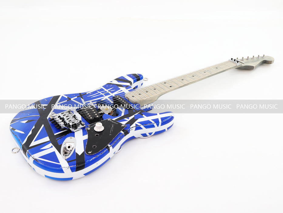 Van Halen Heavy Relic Blue Electric Guitar (PHJ-623X)