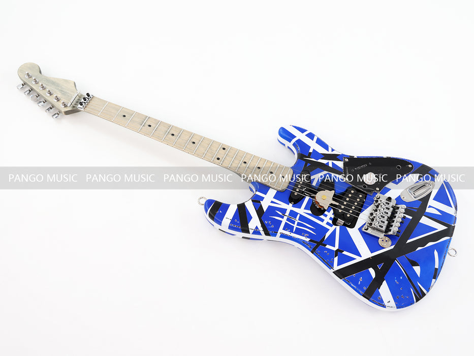 Van Halen Heavy Relic Blue Electric Guitar (PHJ-623X)