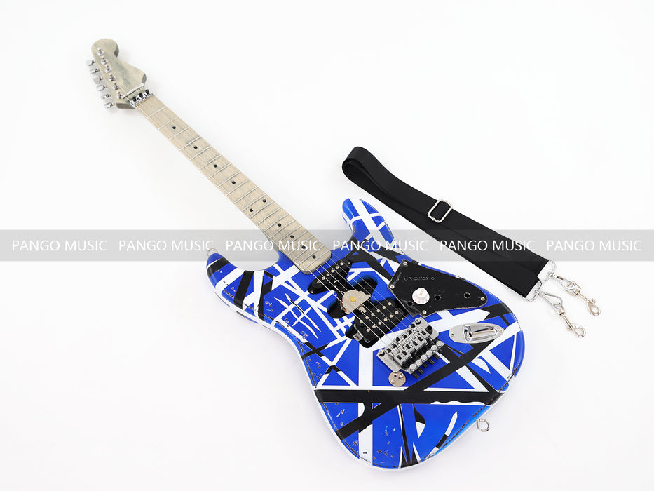 Van Halen Heavy Relic Blue Electric Guitar (PHJ-623X)