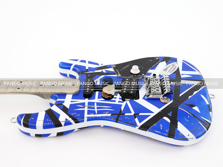 Van Halen Heavy Relic Blue Electric Guitar (PHJ-623X)