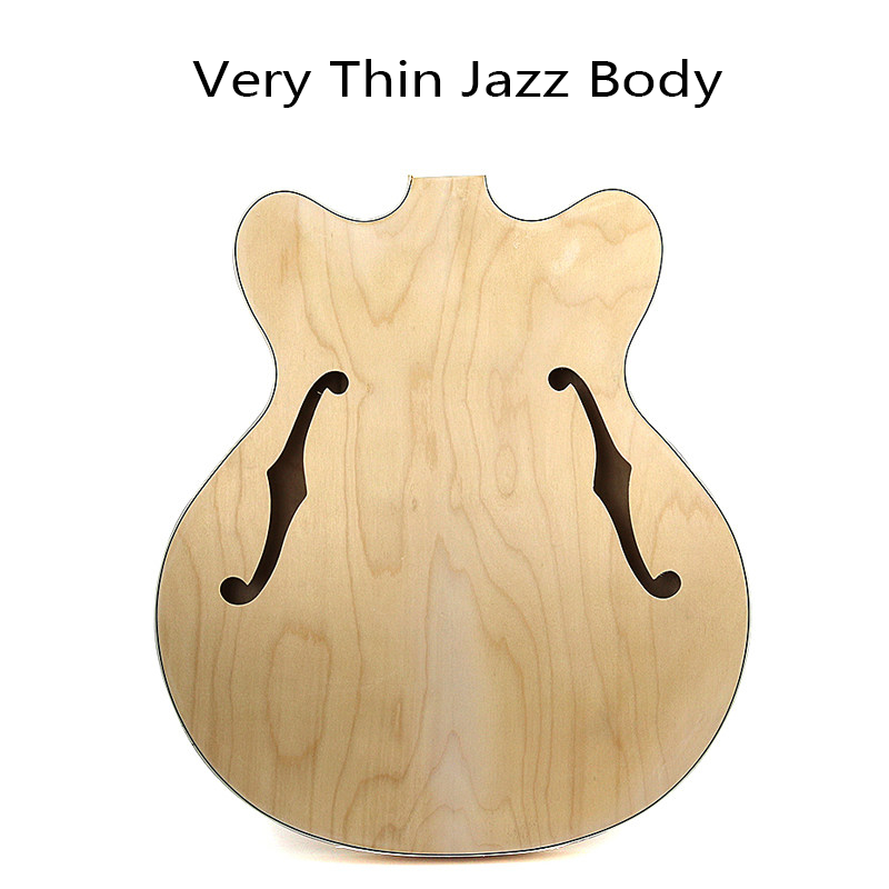 Very Thin Style Semi-Hollow Jazz Guitar Body (HY-004)