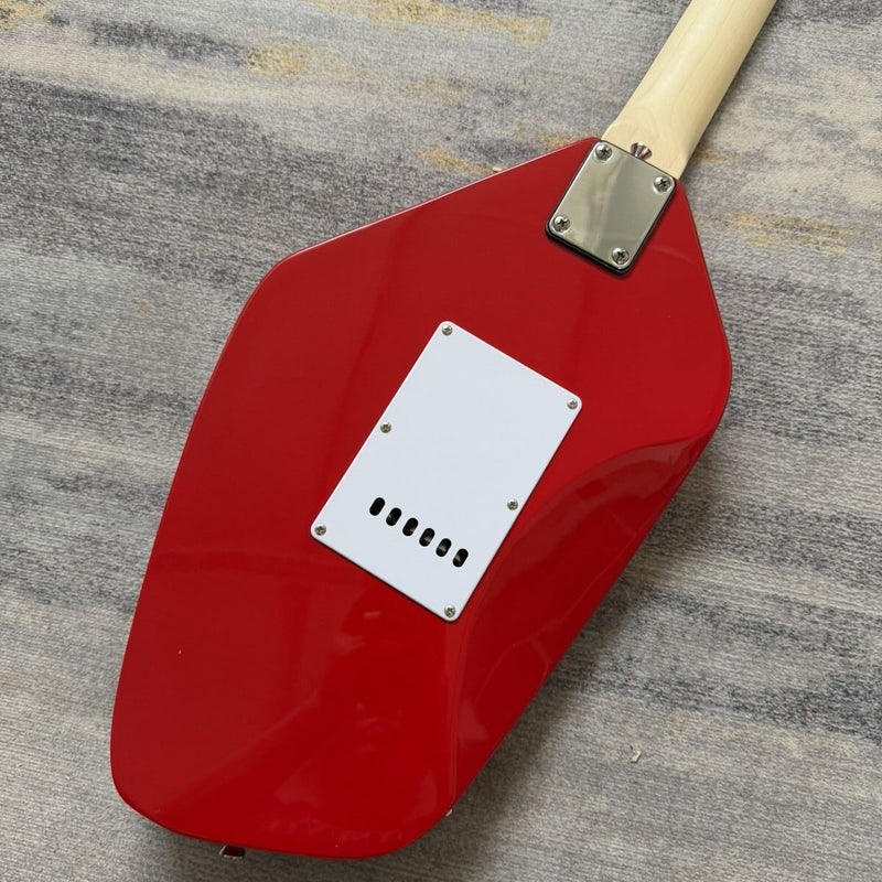 Vox-Inspired Phantom Style Electric Guitar with Gloss Chinese Red Finish(LRG-083)