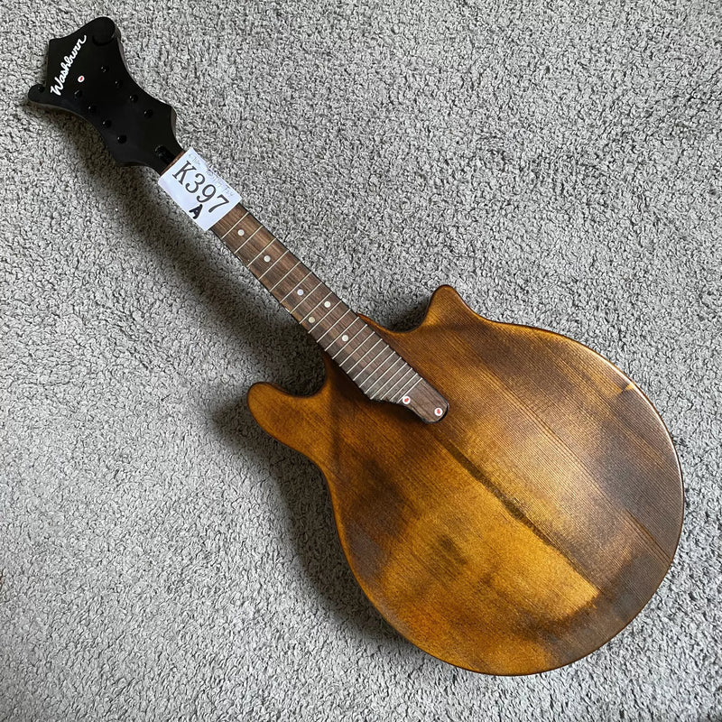 Washburn B-Stock, Right-Handed F-Style, 8-String, 24 Frets, All-Solid Wood DIY Mandolin Kit (PWB-597)