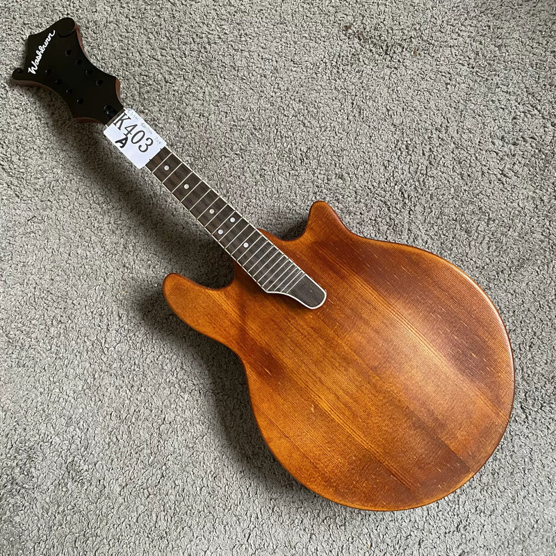 Washburn B-Stock, Right-Handed F-Style, 8-String, 24 Frets, All-Solid Wood DIY Mandolin Kit (PWB-599)