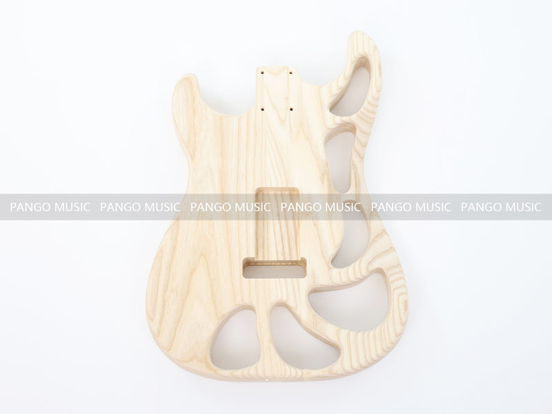 Weight Relief Design Ash Body DIY Electric Guitar Kit (PST-570)