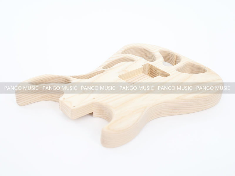 Weight Relief Design Ash Body DIY Electric Guitar Kit (PST-570)