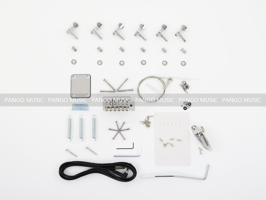 Pre-sale Weight Relief Design Ash Body DIY Electric Guitar Kit (PST-570X)