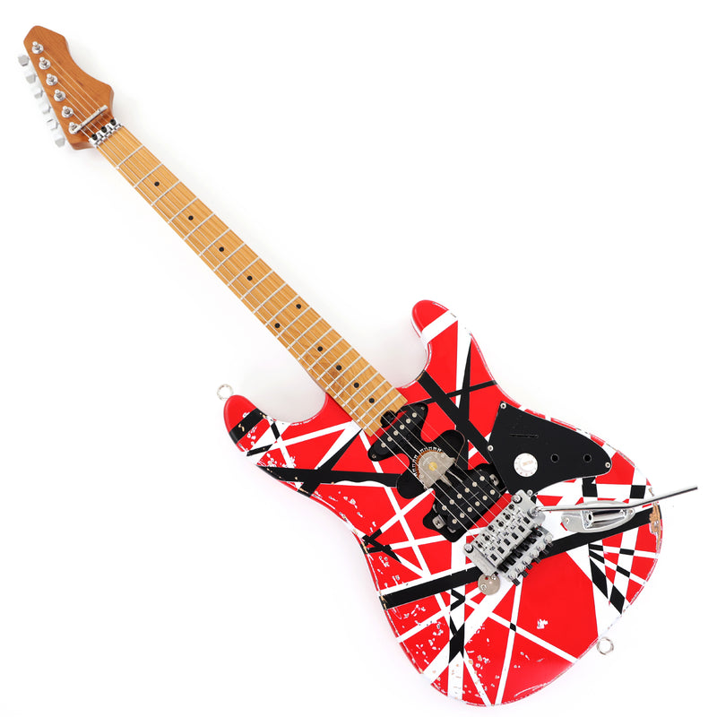 X-ST Series Redesigned Relic Electric Guitar (ST-1815, Headstock & Stripe Modified)