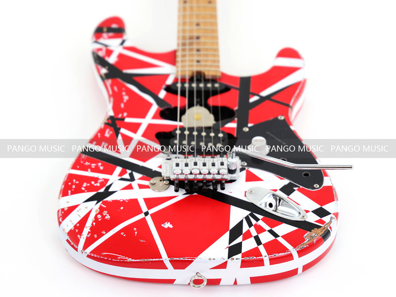 X-ST Series Redesigned Relic Electric Guitar (ST-1815, Headstock & Stripe Modified)