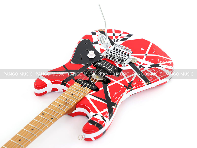 X-ST Series Redesigned Relic Electric Guitar (ST-1815, Headstock & Stripe Modified)