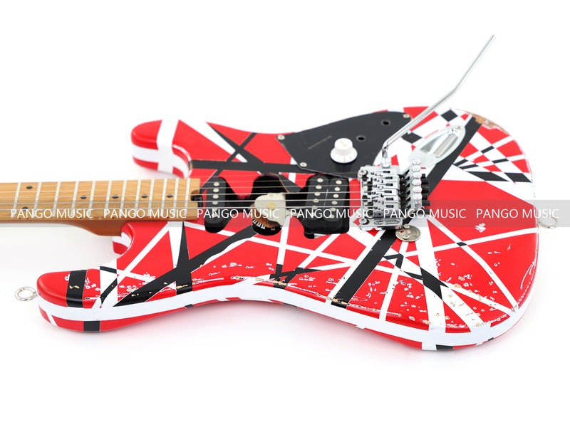 X-ST Series Redesigned Relic Electric Guitar (ST-1815, Headstock & Stripe Modified)