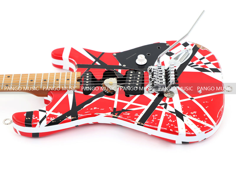 X-ST Series Redesigned Relic Electric Guitar (ST-1815, Headstock & Stripe Modified)