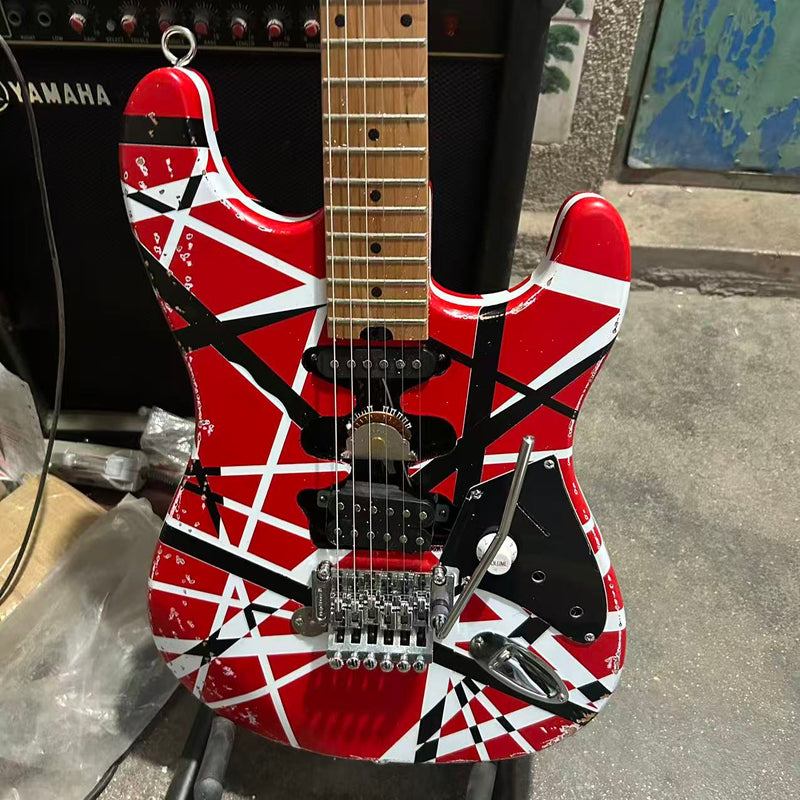 X-ST Series Redesigned Relic Electric Guitar (XST-1815, Headstock & Stripe Modified)
