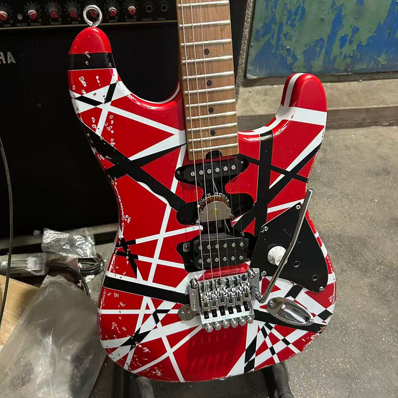 X-ST Series Redesigned Relic Electric Guitar (XST-1815, Headstock & Stripe Modified)