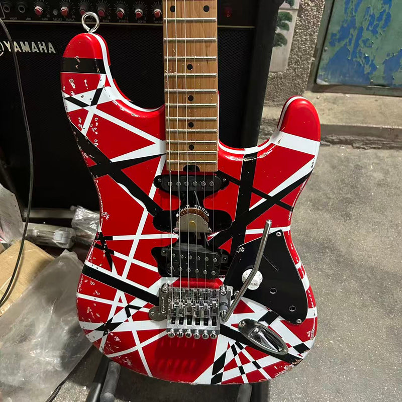 X-ST Series Redesigned Relic Electric Guitar (XST-1815, Headstock & Stripe Modified)